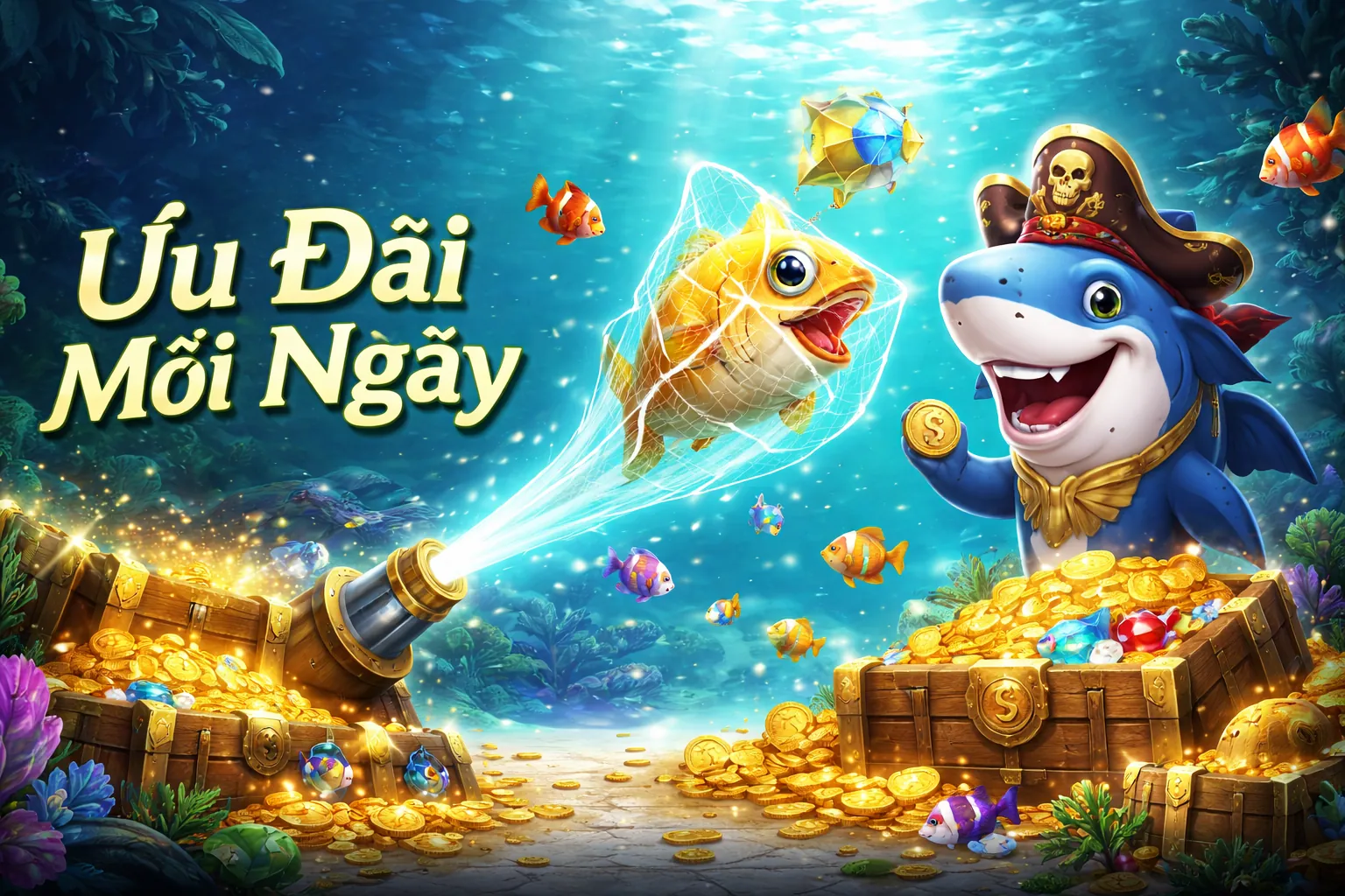 Thế giới bắn cá sống động tại 98win.62